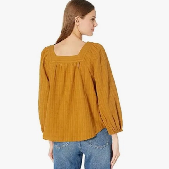 Madewell Women’s Square-Neck Bubble-Sleeve Top in Plaid style #NC817 Size Medium - Picture 11 of 11